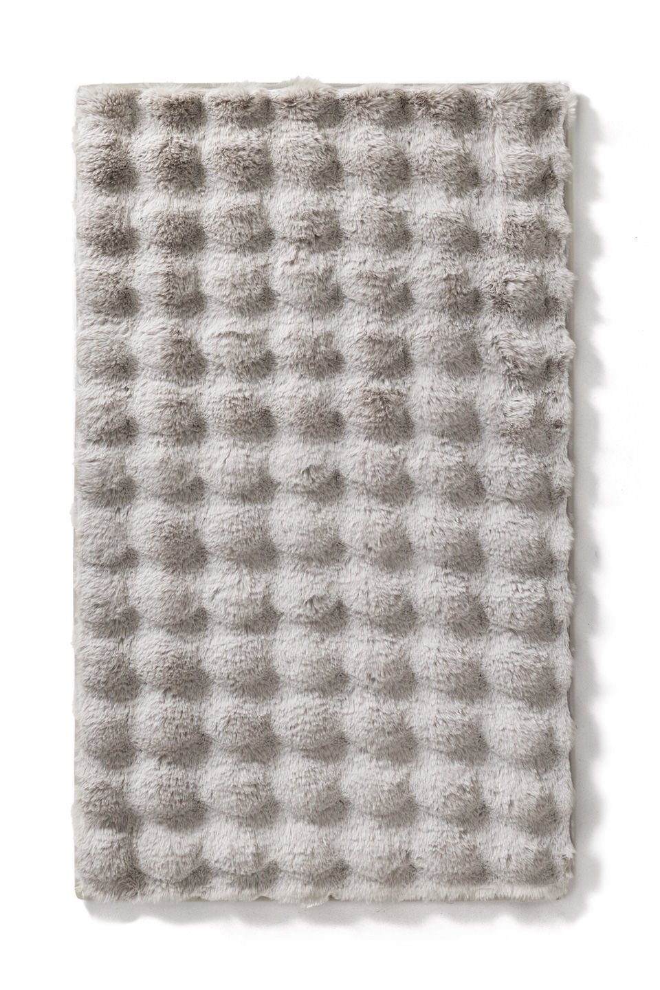 Dywanik łazienkowy Bubbles 60x100 cm silver