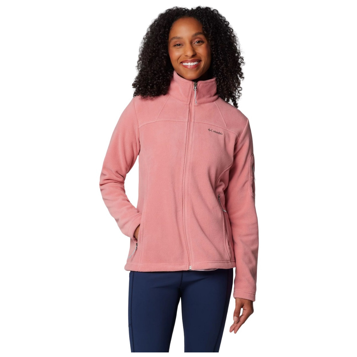 Bluza damska Columbia Fast Trek™ II Jacket Rozmiar: S / Kolor: różówy/szary
