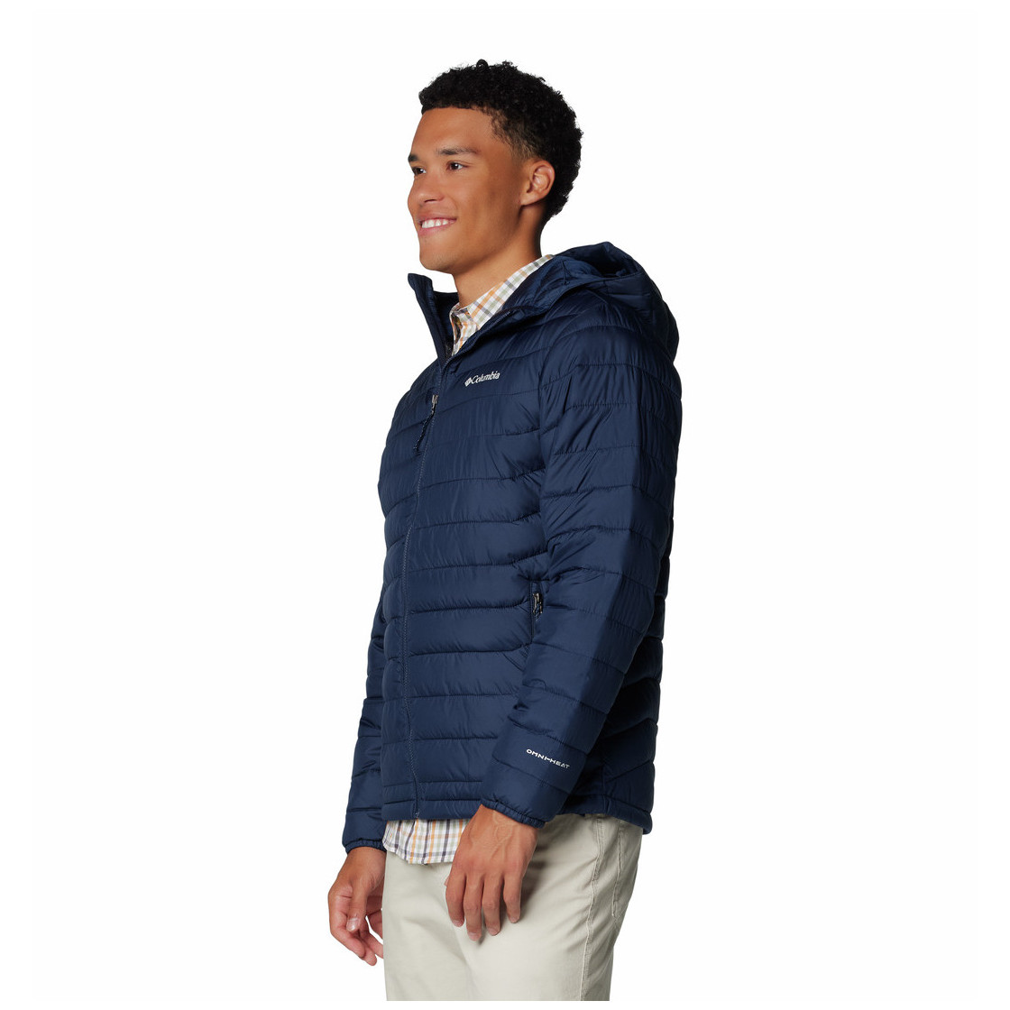 Kurtka męska Columbia Powder Lite™ II Hooded Jacket Rozmiar: XL / Kolor: ciemnoniebieski