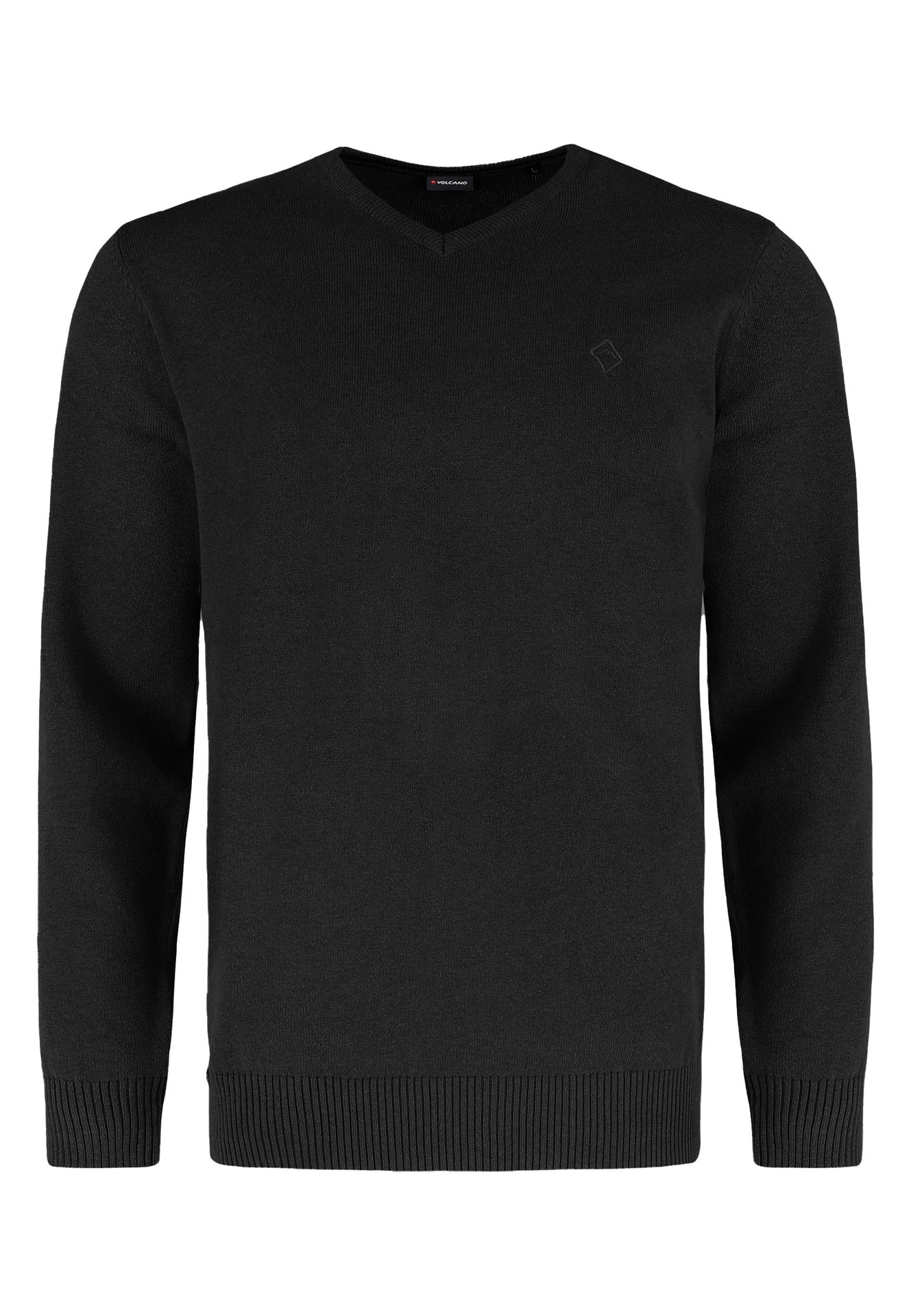 Sweter z dekoltem w serek S-STIG - Volcano