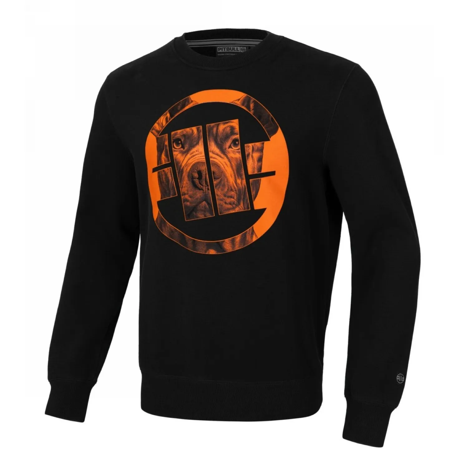 Bluza Pit Bull Seria Regular Orange Dog 24 '24 - Czarna XL