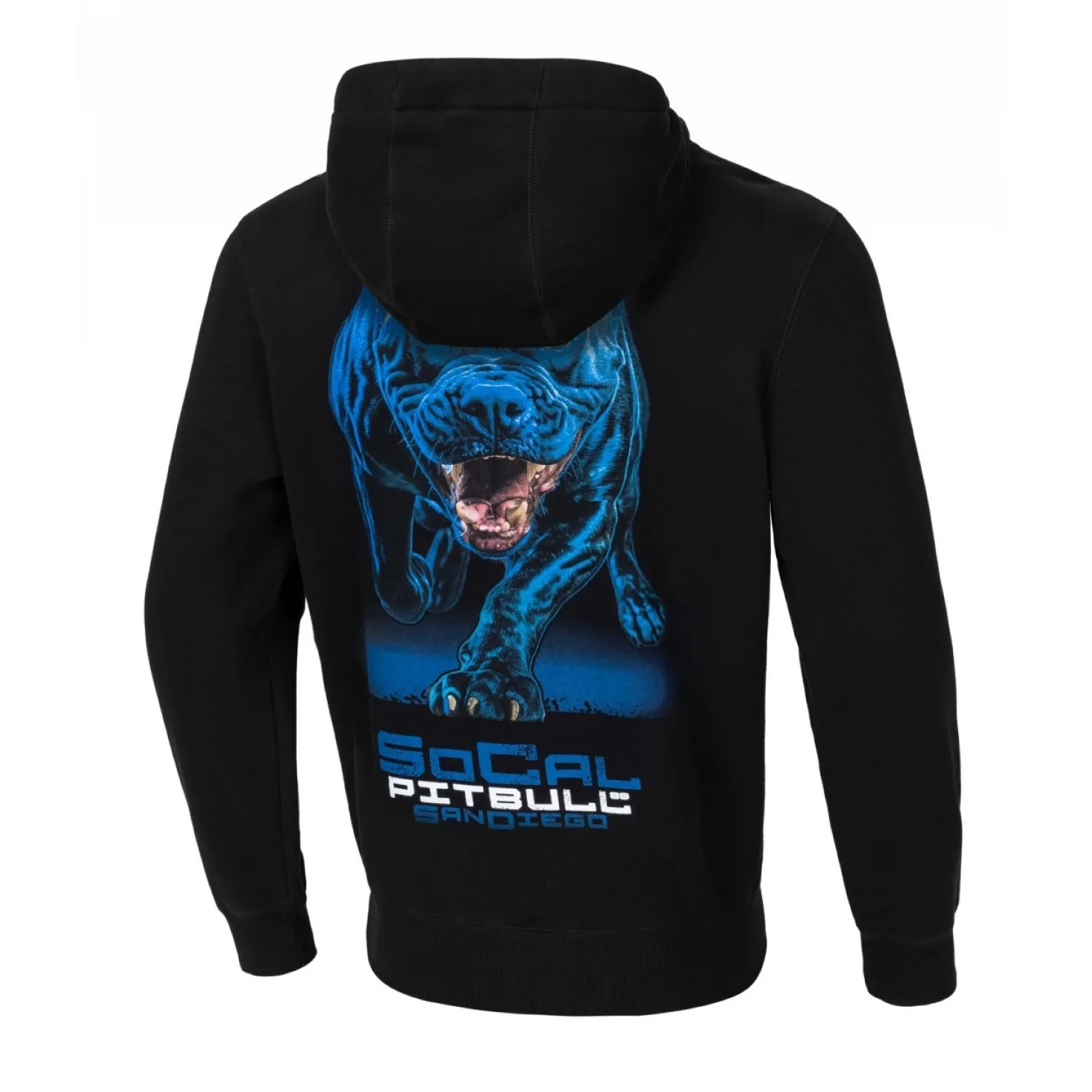 Bluza z kapturem Pit Bull Seria Regular In Blue '24 - Czarna XL