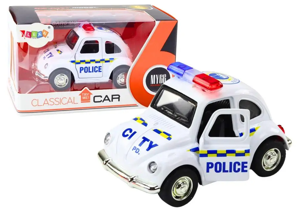 Policja 1:38 na napęd - Leantoys