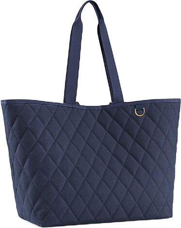 Torba Shopper Classic XL granatowa pikowana