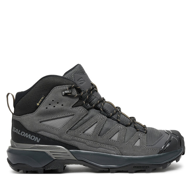 Trekkingi Salomon X Ultra 360 Leather Mid Gore-Tex L47570800 Czarny