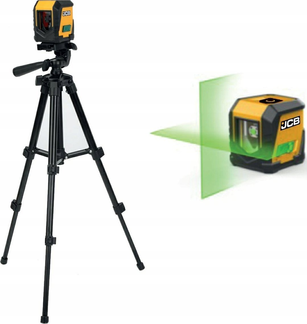 JCB JCB LASER KRZYŻOWY ZIELONA WIĄZKA 20m