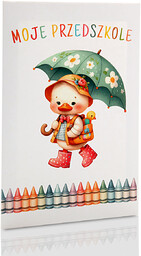 Mini-Album Moje Przedszkole Kaczuszka na dwa zdjęcia 15x21