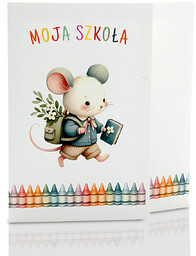 Mini-Album TS Moja Szkoła Myszka - zestaw: 3 zdjęcia 15x21