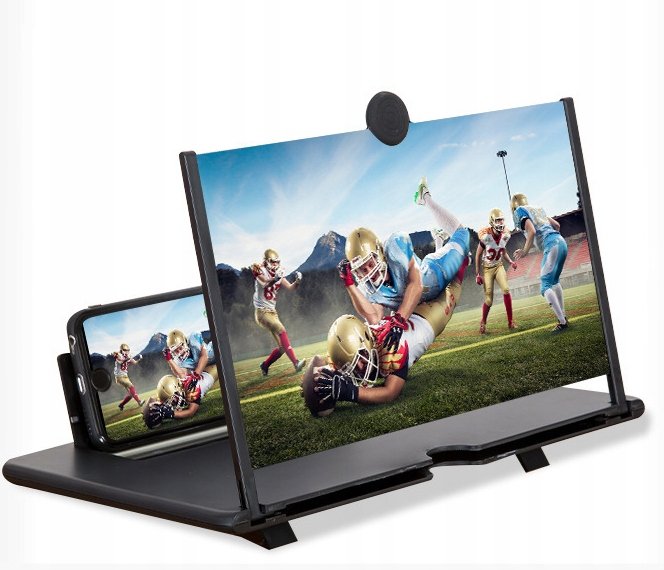 EKRAN SZKŁO POWIĘKSZAJĄCE LUPA DO TELEFONU 14CAL