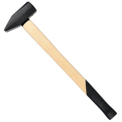 Młotek ślusarski z drewnianym trzonkiem 5000g