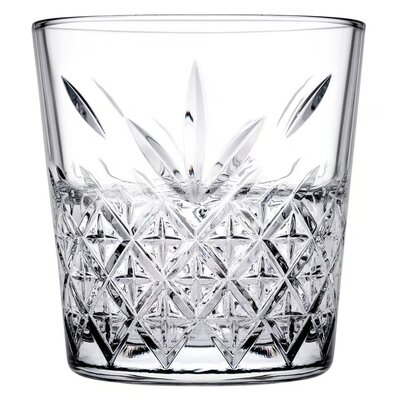 Komplet 4 niskich szklanek Timeless 355 ml - szkło hartowane PASABAHCE