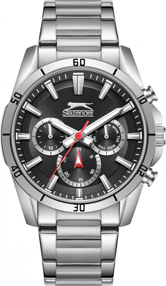 Zegarek męski SLAZENGER SL.09.2332.2.02 stalowy fashion na prezent