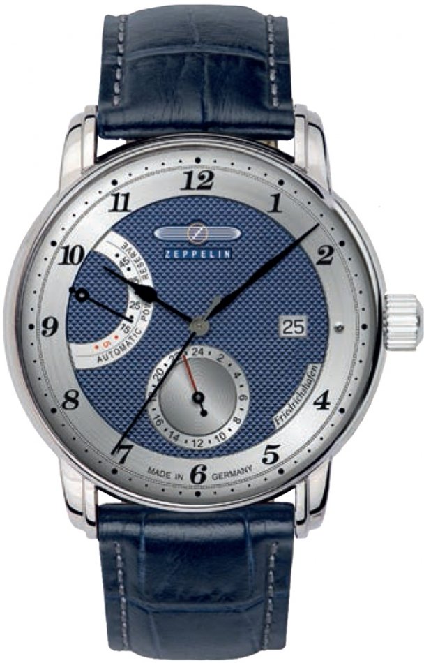 Zegarek męski ZEPPELIN 8590-3 granatowy klasyczny