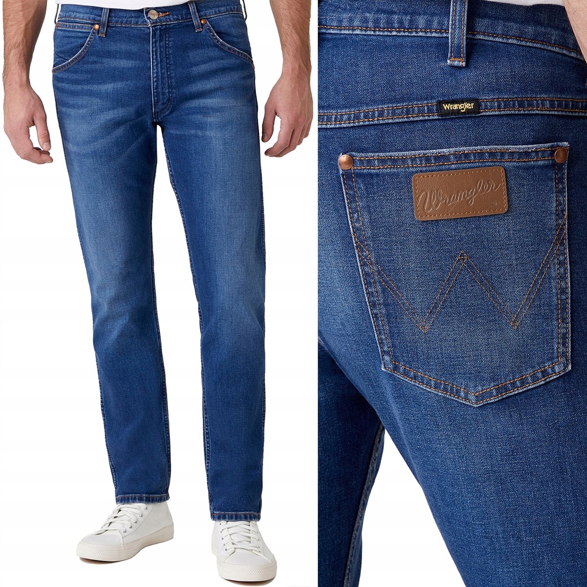 Wrangler 11MWZ ORIGINAL SLIM 1 year DŻINS W34 L34