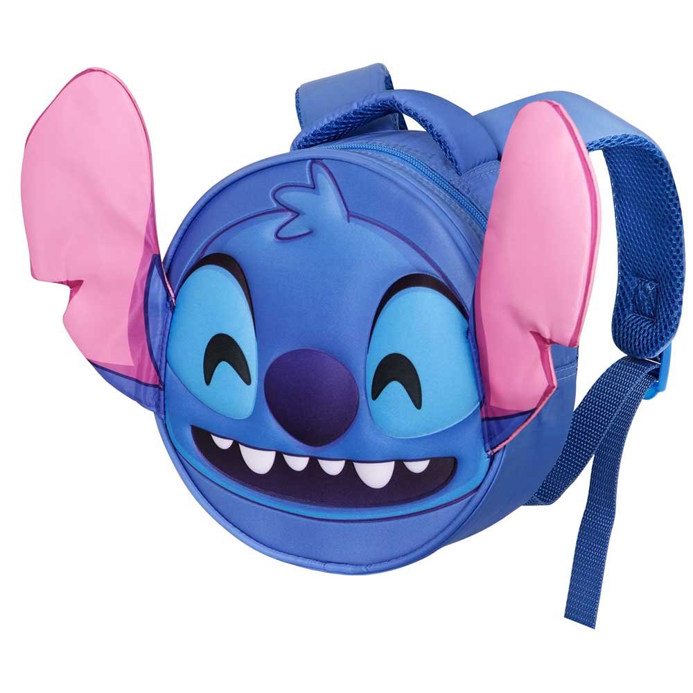 Lilo i Stitch Send-Plecak Emoji, Niebieski, 22 x 22 cm, Pojemność 4 L