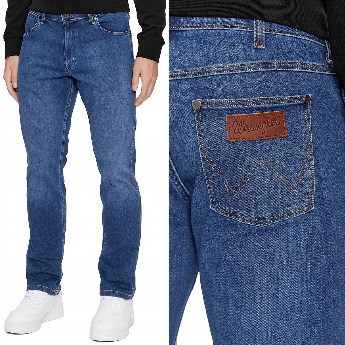 Wrangler GREENSBORO Orion EPIC SOFT SUPER MIĘKKI DżINS W38 L34