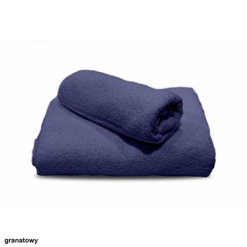Ręcznik do rąk 70% CO/30% PES, 400G granatowy 50x100cm