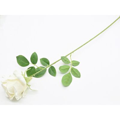 Róża sztuczna pojedyncza 74 x 7 cm