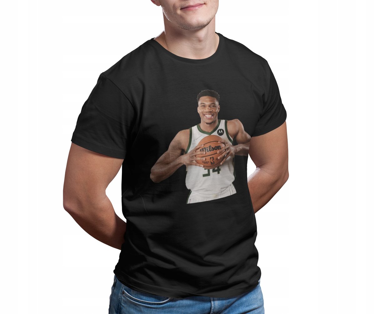 Koszulka T- shirt męski- giannis antetokounmpo- S