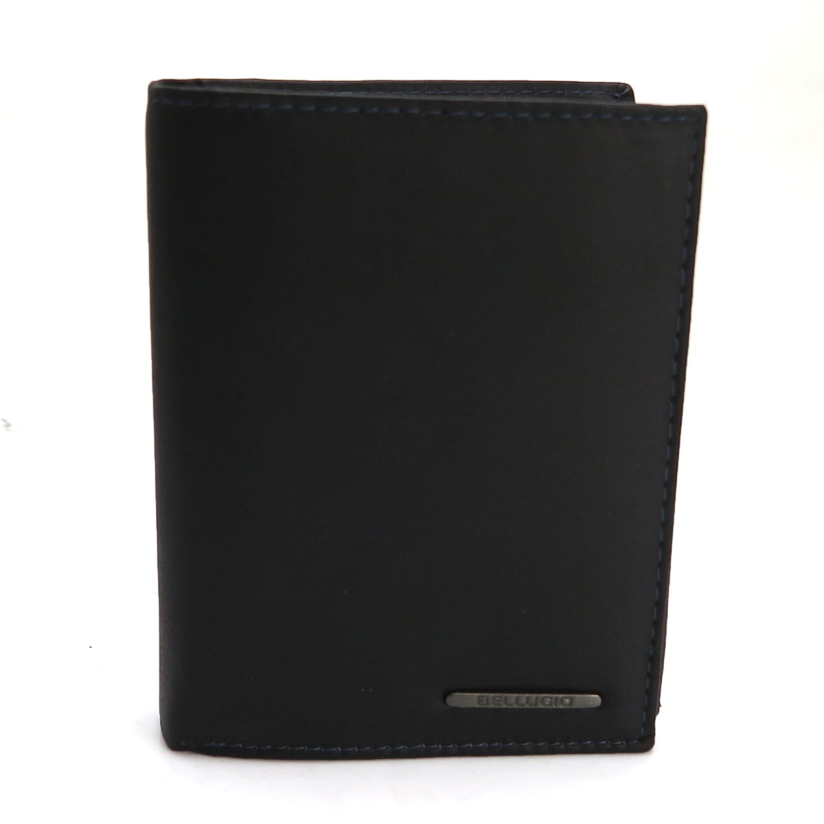 Portfel męski pion Bellugio - czarno-granatowy