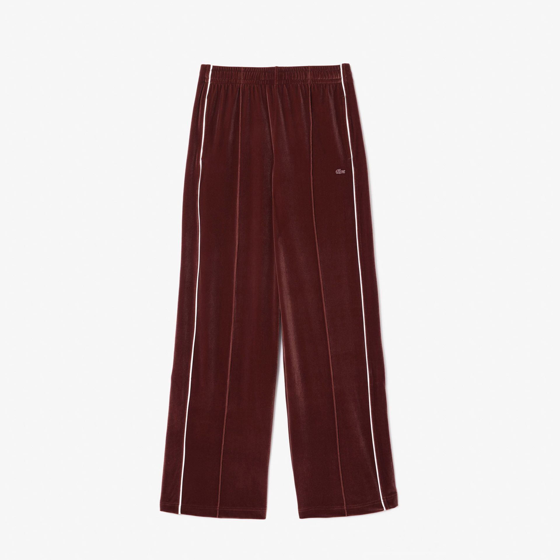 Welurowe spodnie dresowe