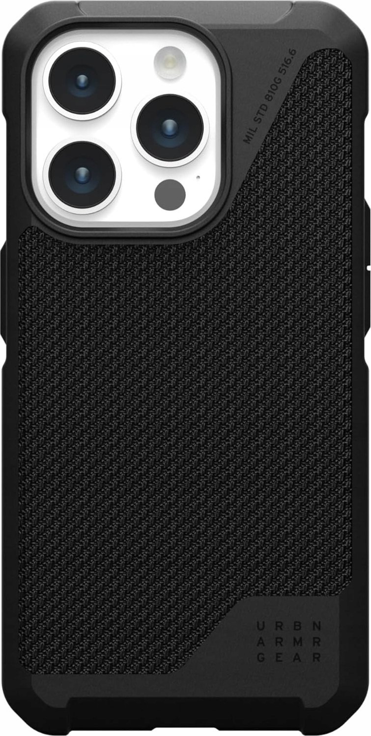 UAG UAG Metropolis LT Magsafe - obudowa ochronna do iPhone 16 Pro kompatybilna z MagSafe (kevlar black)