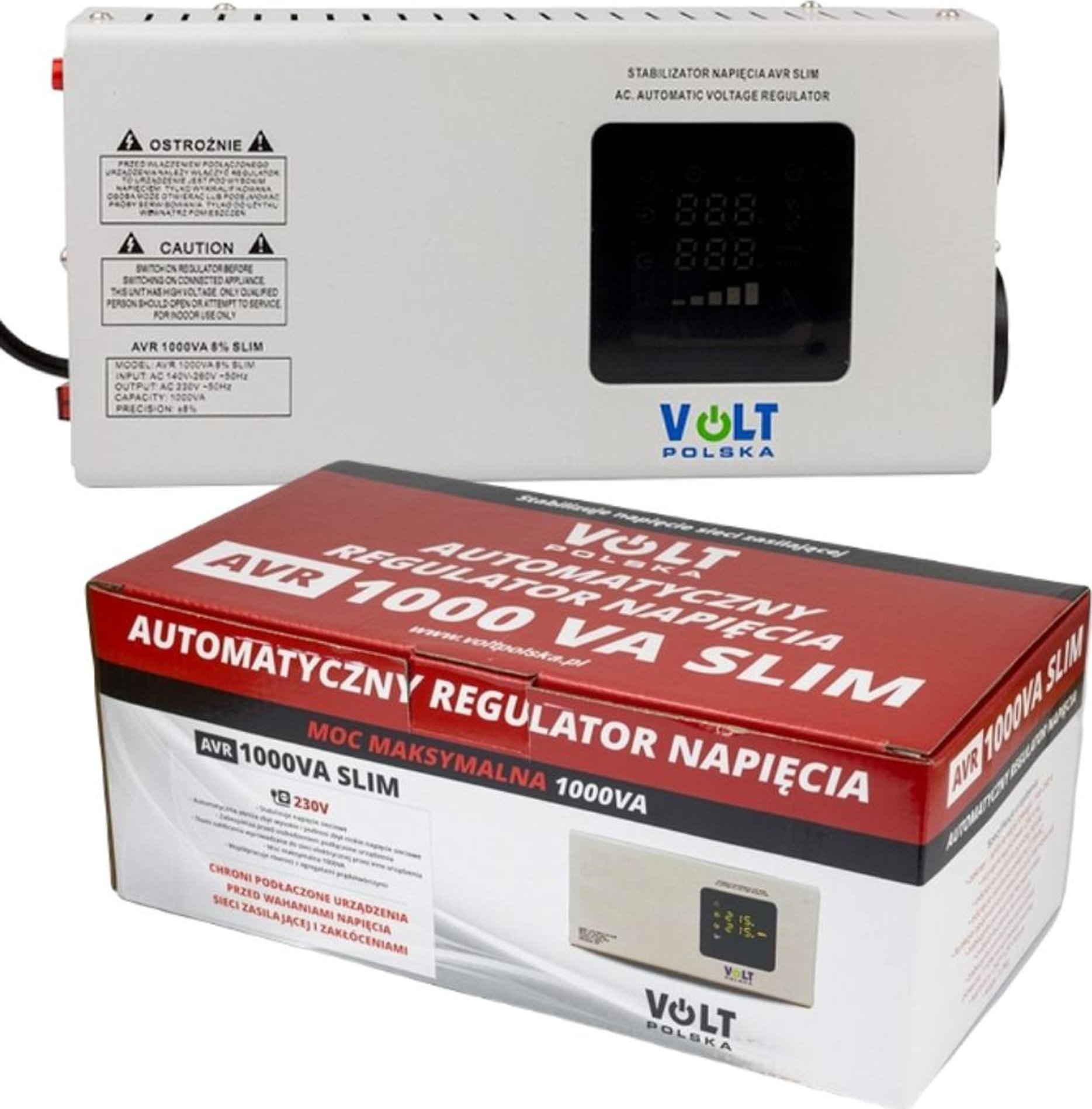 Volt Stabilizator napięcia Volt Polska AVR 1000VA Slim