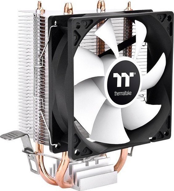 Chłodzenie CPU Thermaltake Thermaltake Contac 9 SE Procesor Chłodnica powietrza 9,2 cm Czarny, Biały