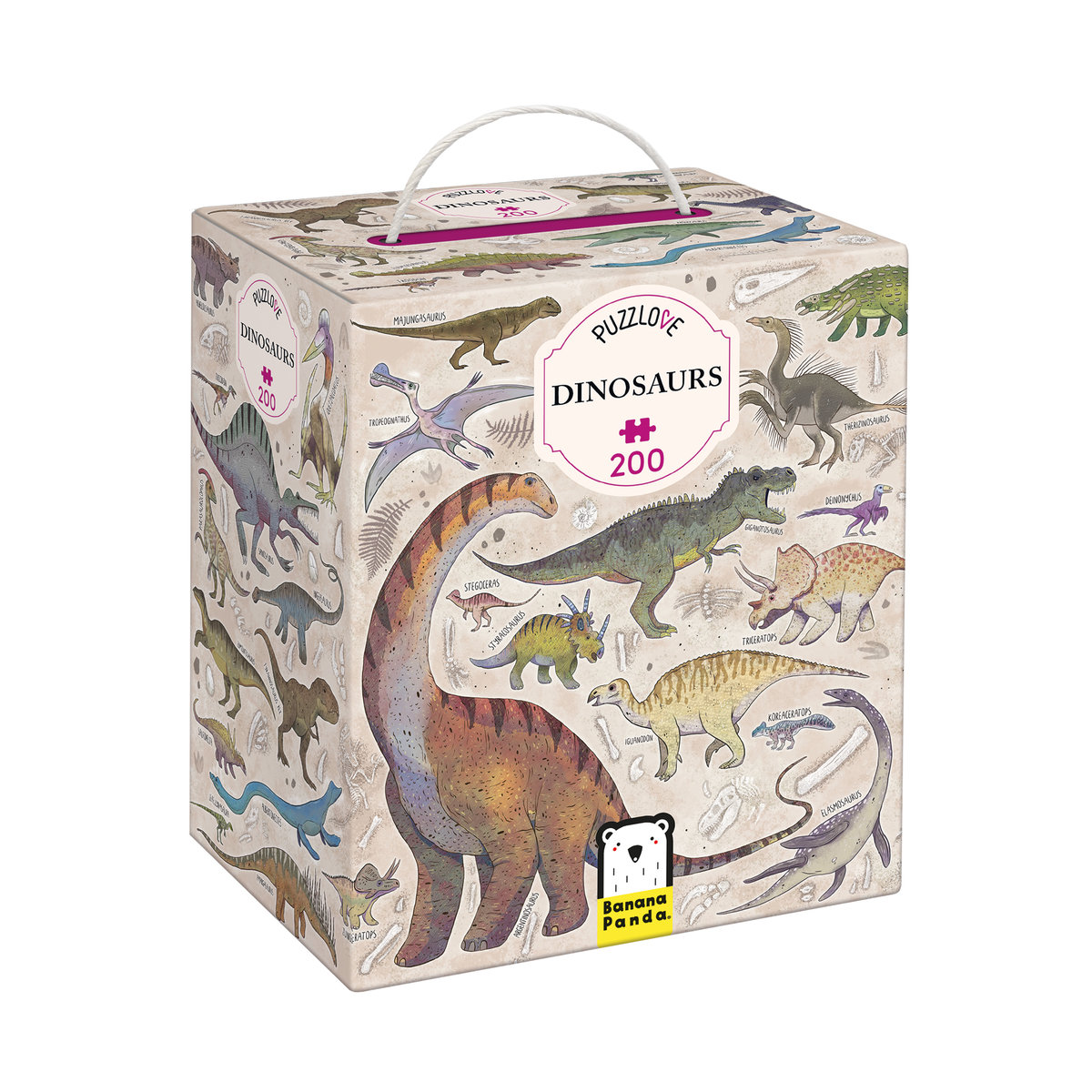 Puzzlove. Dinosaurs (200 pcs)
