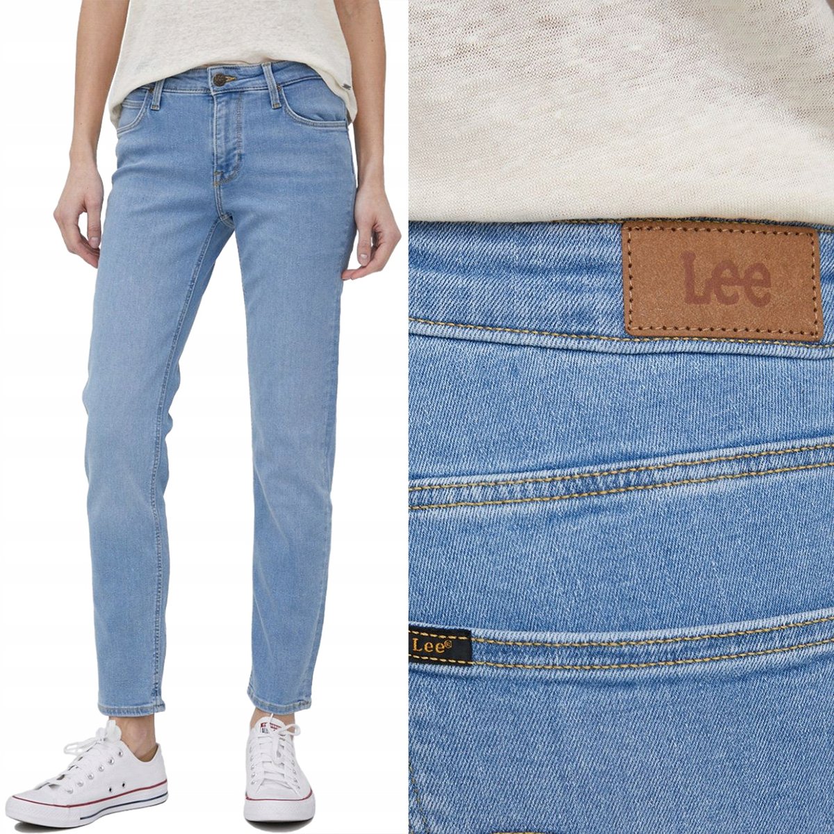 Lee ELLY SLIM STRAIGHT Mid Charly PROSTE W27 L33