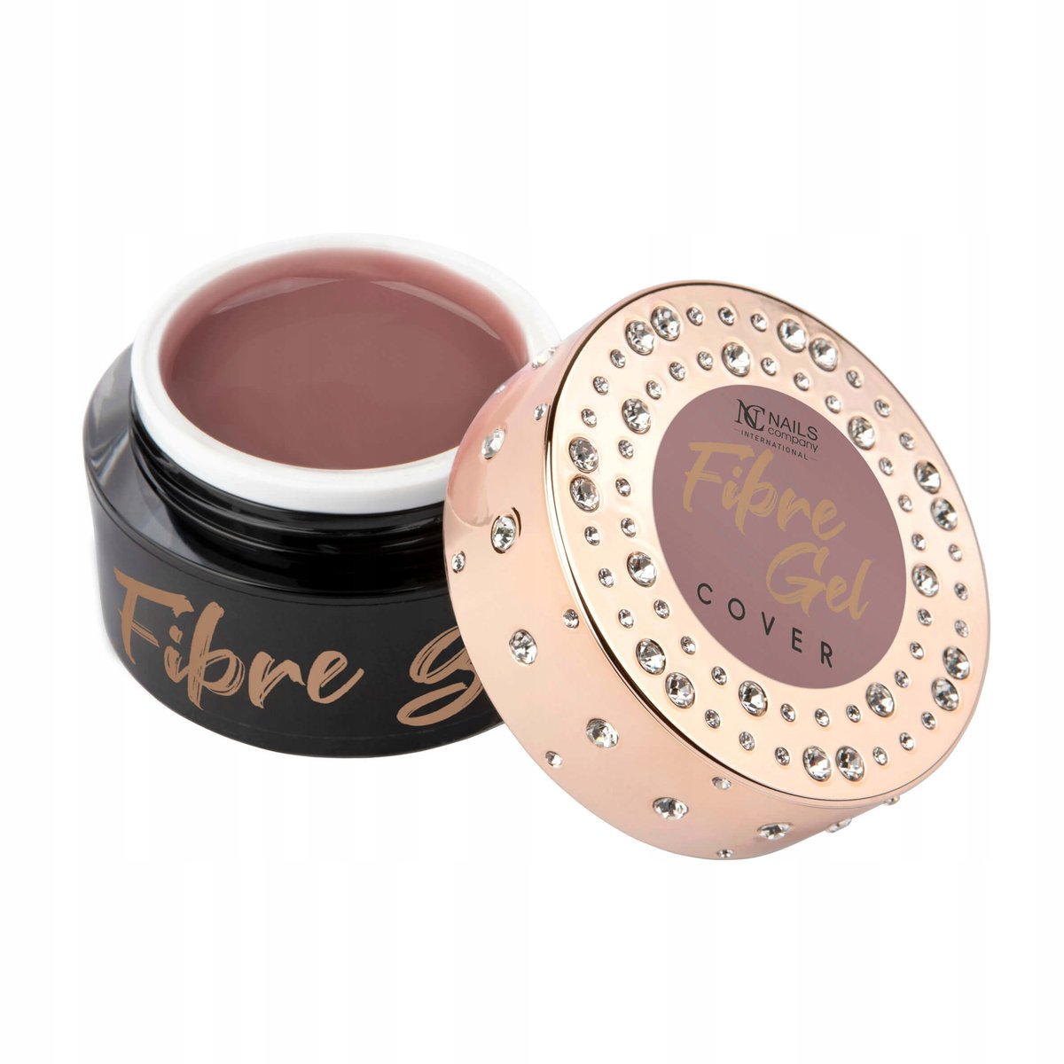 Żel budujący NC Nails Fibre Gel Cover 50g