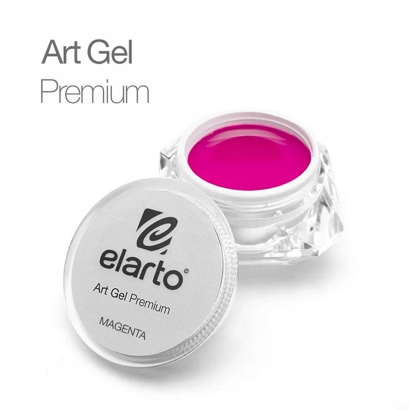 Żel do zdobień Elarto Art Gel Premium Magenta 5g