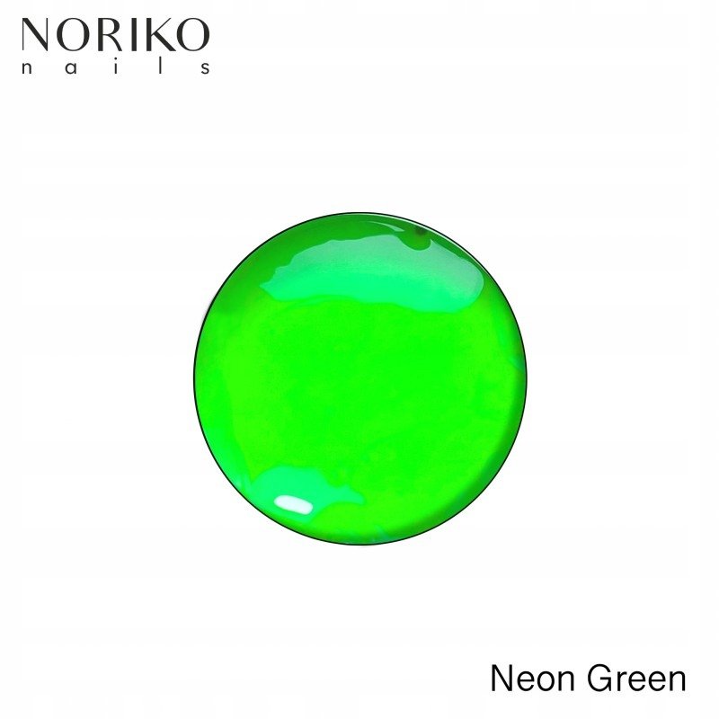 Żel do zdobień Noriko Paint Gel Neon Green 5g