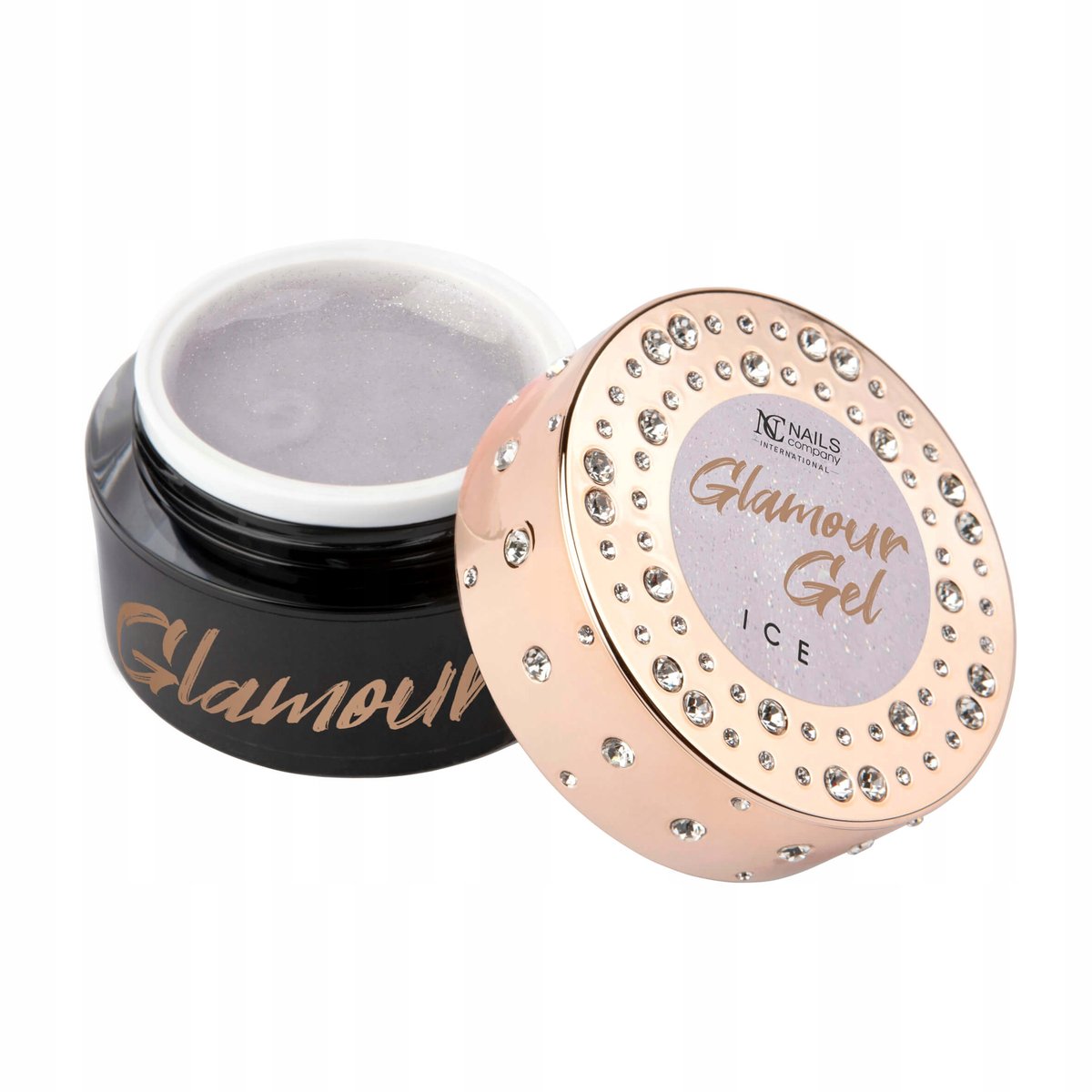 Żel budujący NC Nails Glamour Gel UV Ice 50g