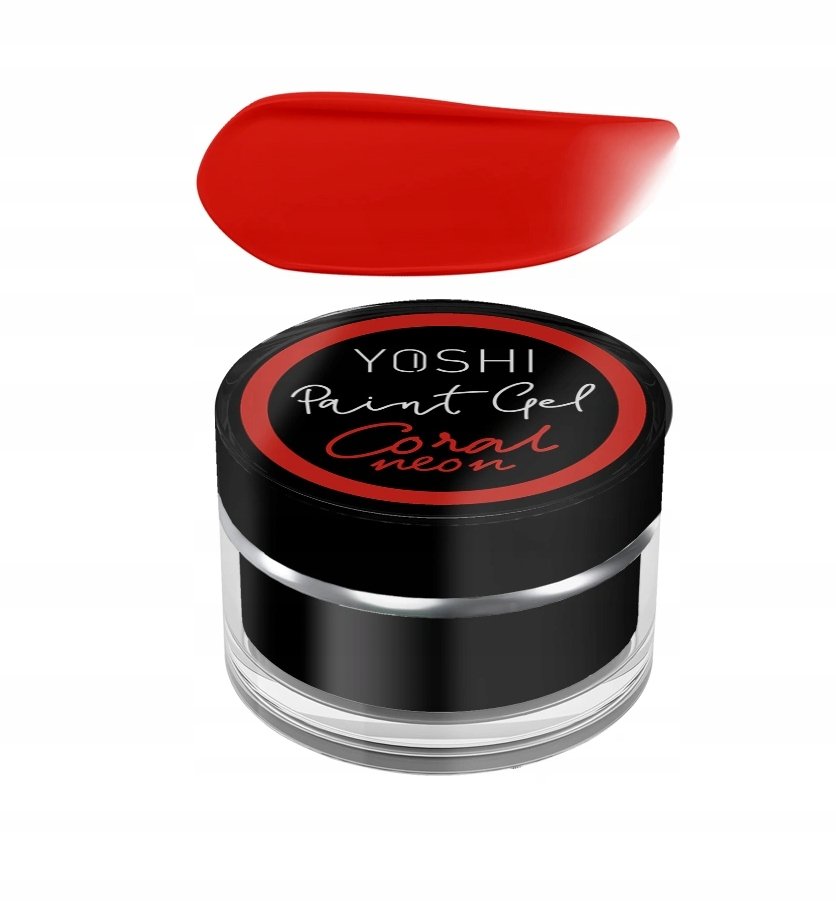 Żel do zdobień Yoshi Paint Gel Coral Neon 5ml
