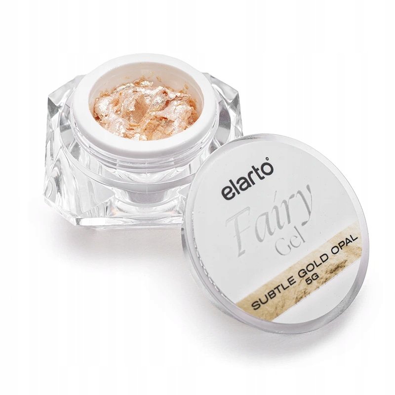 Żel do zdobień Elarto Fairy Gel Subtle Gold Opal 5g