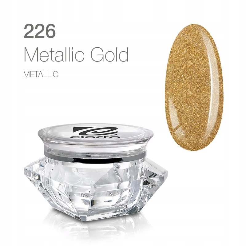 Żel do zdobień Elarto Extreme Color Paint Gel Metallic Gold 5g