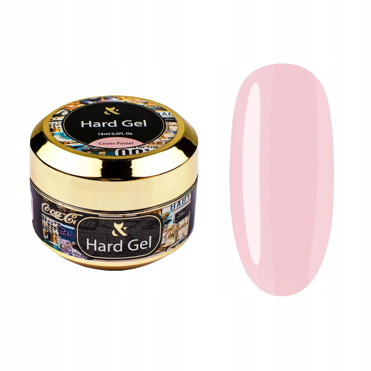 Żel budujący Fox Hard Gel Cover Pastel 15ml