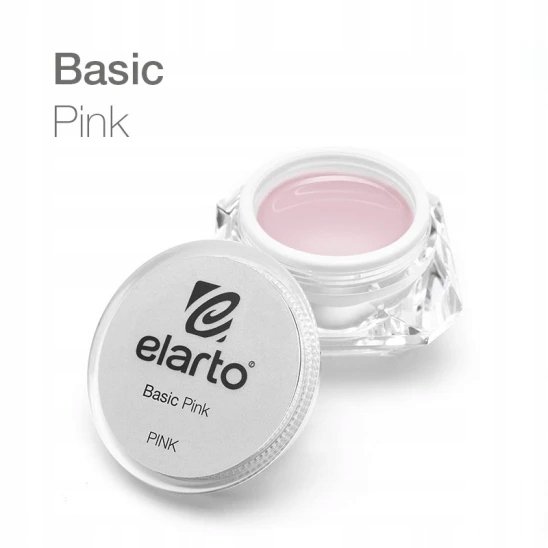 Żel budujący Elarto Basic Pink 15g