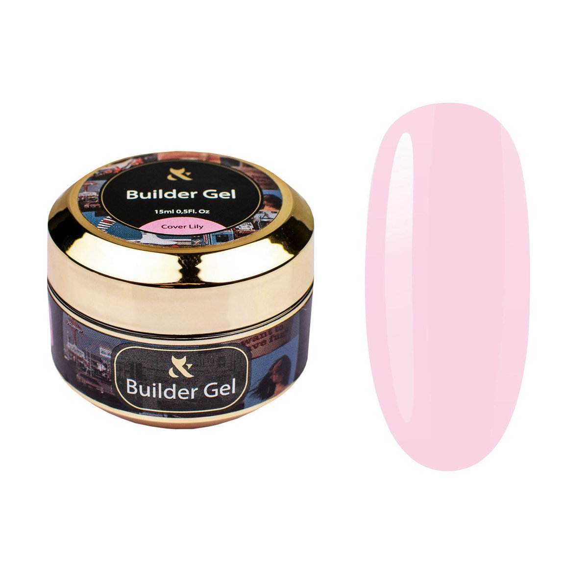 Żel budujący Fox Builder Gel Cover Lily 15ml