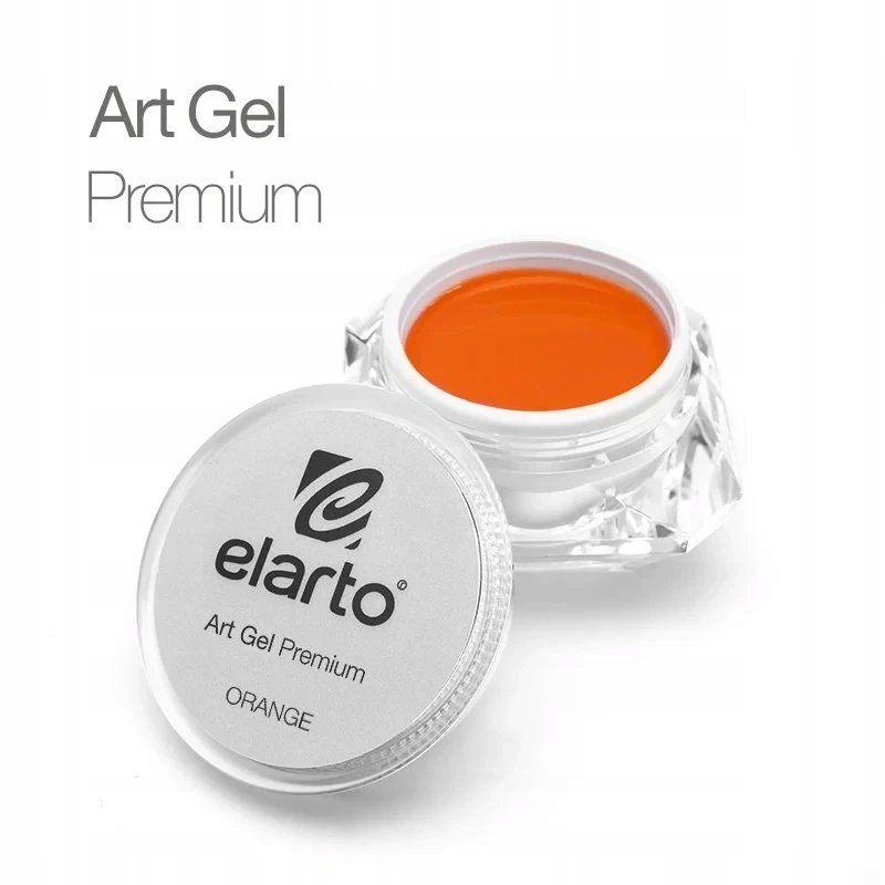 Żel do zdobień Elarto Art Gel Premium Orange 5g