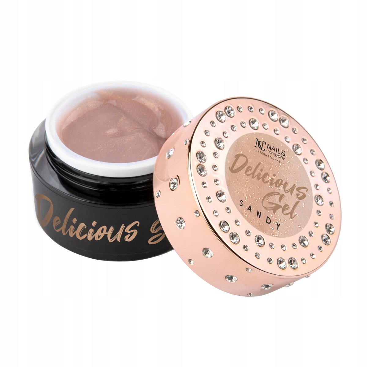Żel budujący NC Nails Delicious Gel Sandy 50g
