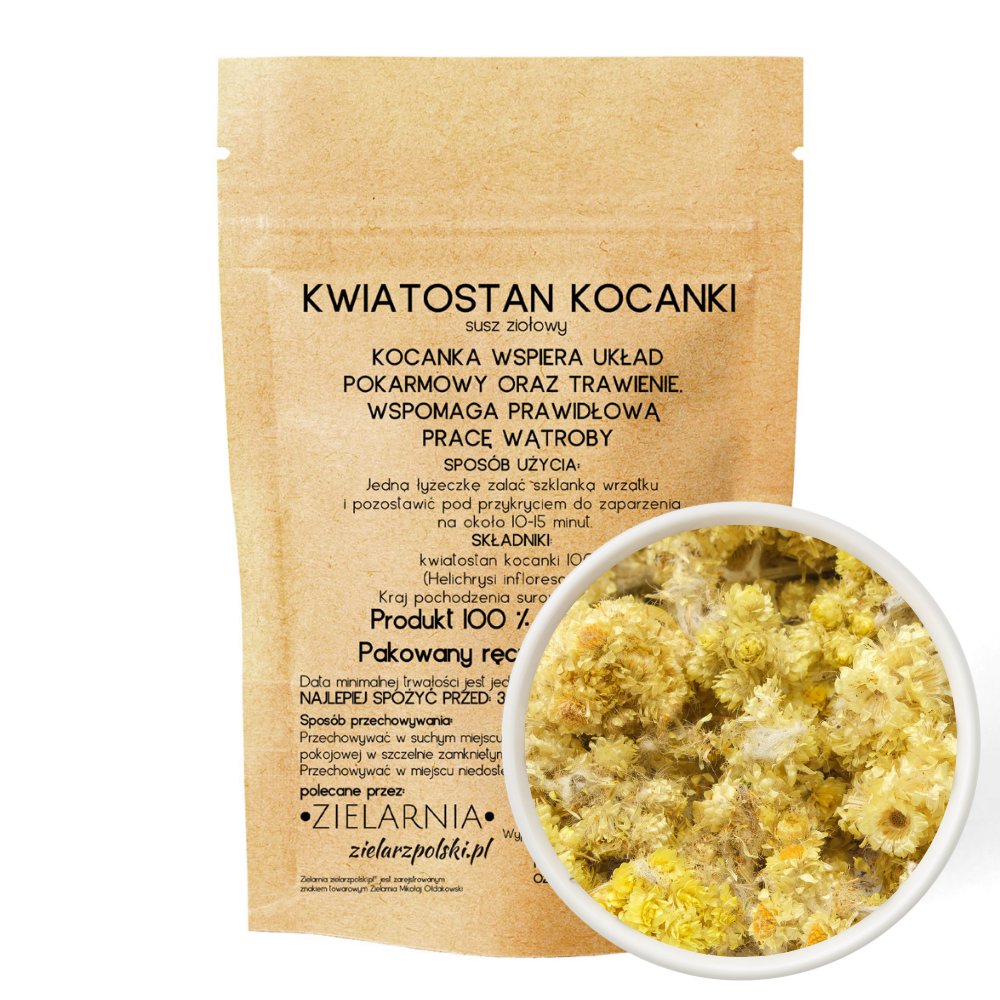 Kocanka kwiat 50g ZIELARZPOLSKI.PL