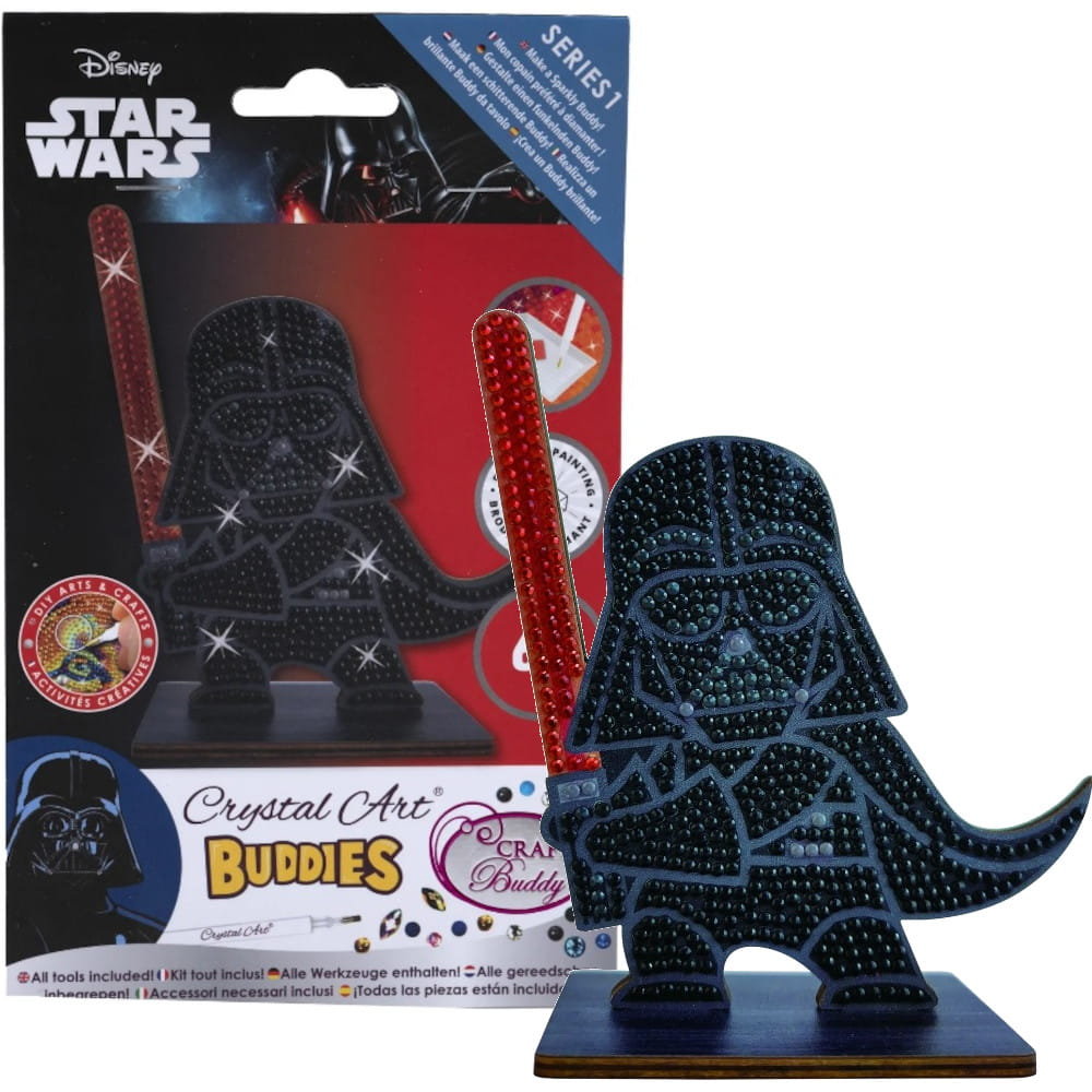 Zestaw Kreatywny Mozaika Diamentowa 2D Darth Vader Epee