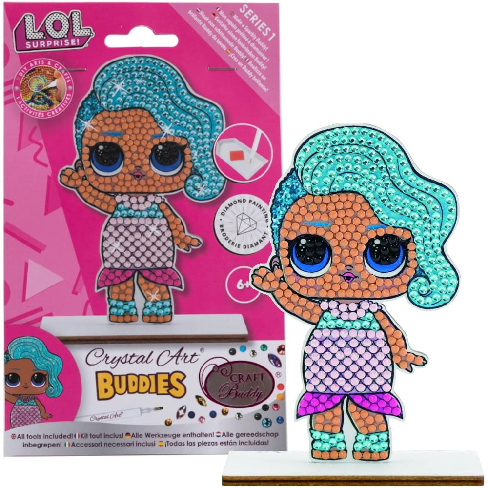 Zestaw Kreatywny Mozaika Diamentowa 2D L.o.l. Surprise Splash Queen Epee