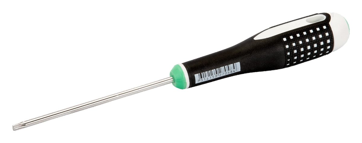 Wkrętak ze stali nierdzewnej ERGO™. Do śrub TORX® BAHCO