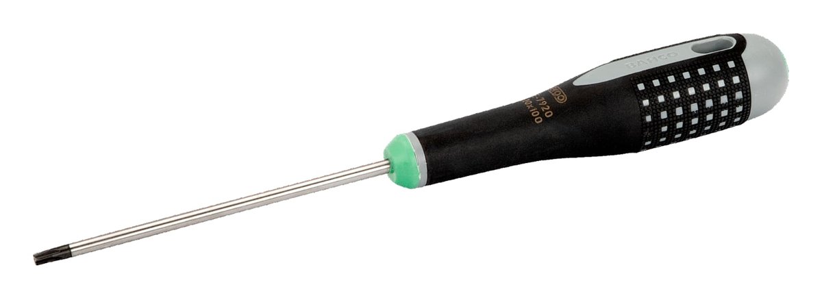 Wkrętak ERGO™. do śrub TORX® i TORX® z bolcem centrującym BAHCO