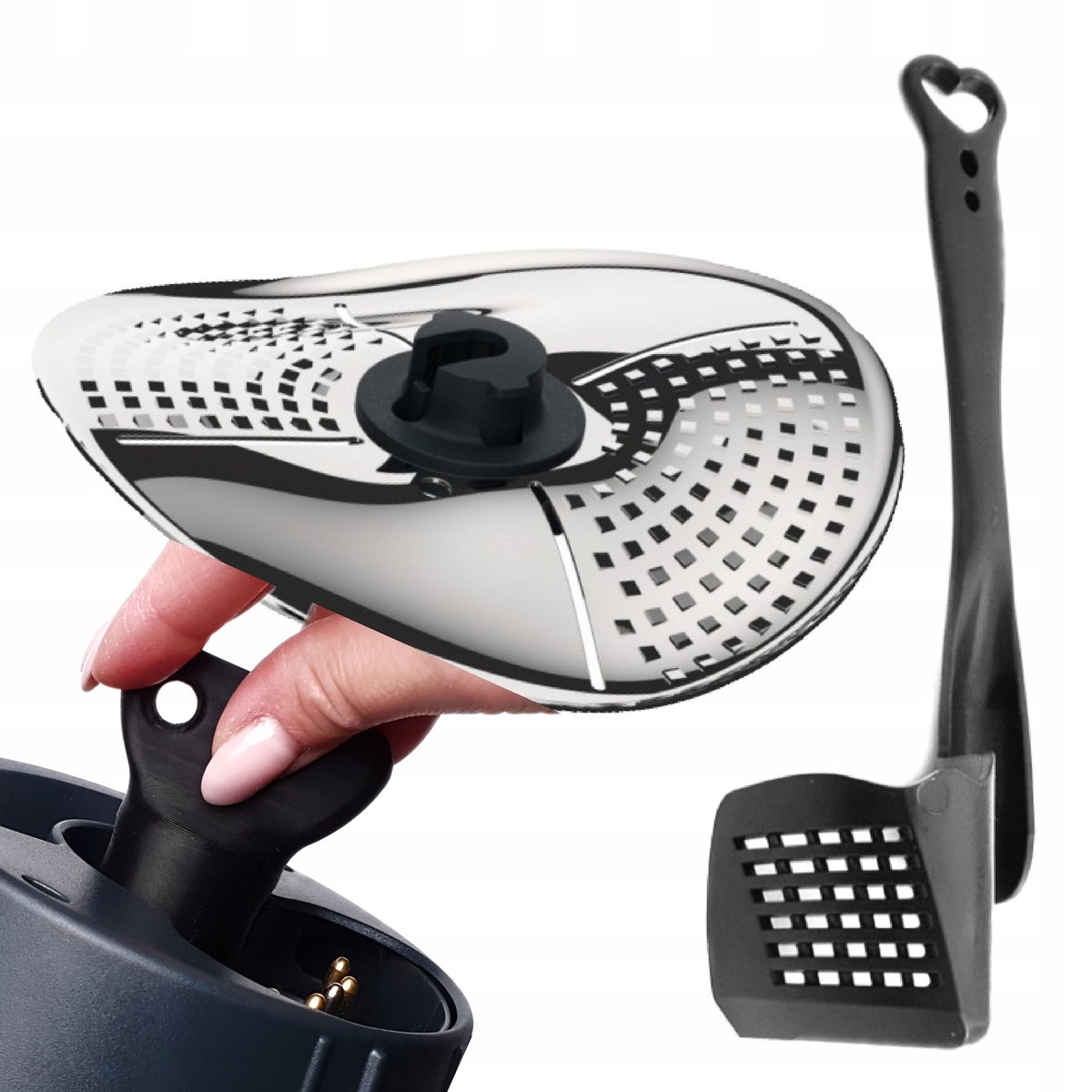 Obieraczka warzyw ziemniaków osłona noża zestaw do Thermomix TM6 TM5