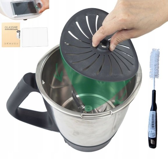 Osłona noża miksującego szkło 9h wycior do robota Thermomix Vorwerk TM6
