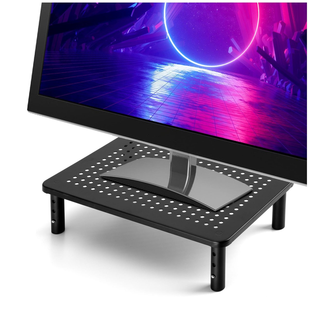 Podstawka Metalowa Pod Laptopa Monitor Regulowana Gamingowa Na Biurko Muling